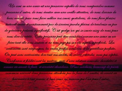 pour nos amies